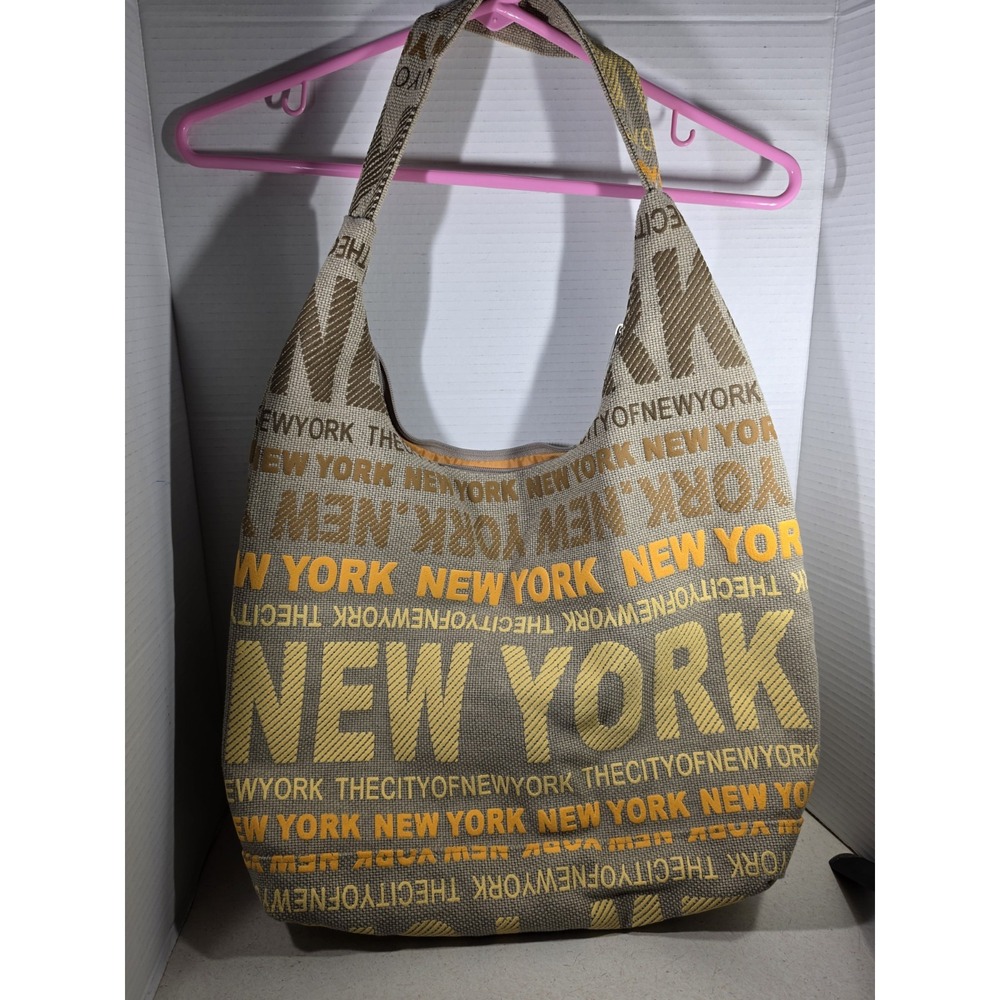 Robin Ruth Original  "New York" Logo Hobo Style Graffiti Bag